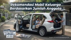 Rekomendasi Mobil Keluarga Berdasarkan Jumlah Anggota