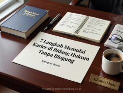 7 Langkah Memulai Karier di Bidang Hukum Tanpa Bingung